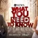 ABC News and Disney+ Announce New Daily Show “What You Need to Know,” Premiering Monday, July 21, Exclusively on Disney+