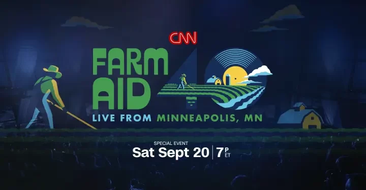 CNN to Broadcast Live Farm Aid 40 on Saturday, September 20 @ 7PM ET