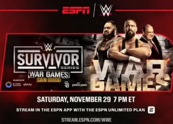 “WWE Survivor Series: WarGames” to Exclusively Stream in U.S. on ESPN App This Saturday November 29